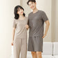 🎁Hot Sale 50% OFF🔥Soft Comfortable Ice Silk Short Sleeve 2-Piece Set
