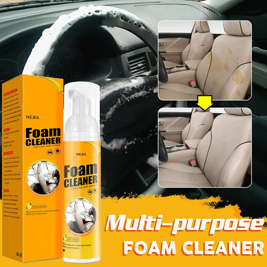 🔥2024 Christmas Sale - (New Upgrade) Car Magic Foam Cleaner