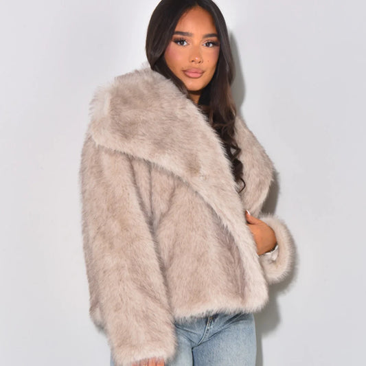 Women's Fluffy Short Coat