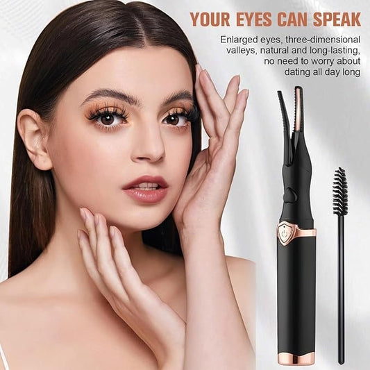 💥 Daily Sales of 500+🔥 Electric Eyelash Curler for Instant Glam ✨ Blink & Dazzle! 👁️