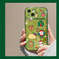 🎄Oferta especial de Navidad🔥Funda con espejo abatible y colgante de árbol de Navidad para iPhone🎅