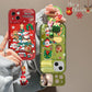 🎄Oferta especial de Navidad🔥Funda con espejo abatible y colgante de árbol de Navidad para iPhone🎅