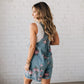 🌸New Fashion Hot Sale 50% Off🌸 Vintage Floral Printed Denim Jumpsuit
