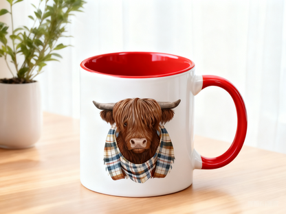 🔥CHRISTMAS SALE 50% OFF!!🏆Flash Sale⚡50K+ SOLD! Almost Gone-💥Cute Highland Cow Mug🎁