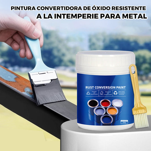 🔥Pintura resistente a la intemperie para metal que convierte el óxido