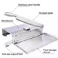 Manual cutting slicer machine