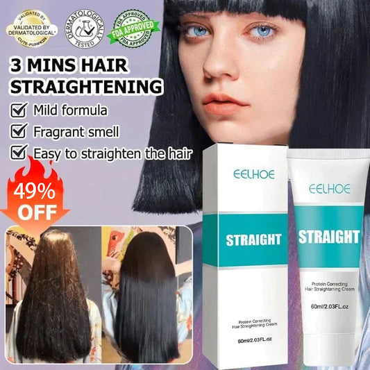 ✨New Year Sale✨ Silk & Keratin Hair Straightening Cream