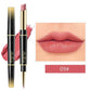 🔥Double ended lipstick Automatic Lip Liner Matte Waterproof Non-fading Non-stick Lipstick