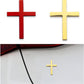 🚗✝️Metal Jesus Christ Cross Badge Stickers|3D Cross Self-Adhesive Car Scratch Cover Sticker