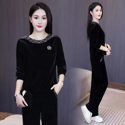 Women's Soft Casual Long Sleeve & Pants Suit（50% OFF）