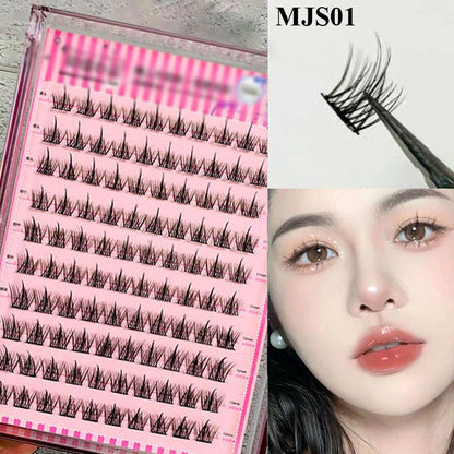 Waterproof Glue-free Realistic False Eyelashes