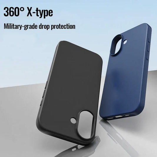 Anti-Scratch Liquid Silicone Phone Case for iPhone Series