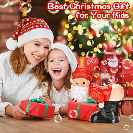 50% off Christmas gift sale-Santa's Fun Bubble Machine