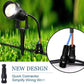 Water-Resistant Low-Voltage Wire Connector for Landscape Lights