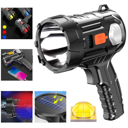 Portable Handheld High-Power LED Flashlight