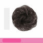 Elastic Straight Hair Bun Ring