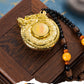 Embossed disk dragon rotating carousel gathering wealth and luck windproof lighter