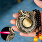 Embossed disk dragon rotating carousel gathering wealth and luck windproof lighter