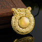 Embossed disk dragon rotating carousel gathering wealth and luck windproof lighter