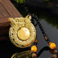 Embossed disk dragon rotating carousel gathering wealth and luck windproof lighter