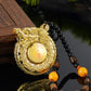 Embossed disk dragon rotating carousel gathering wealth and luck windproof lighter