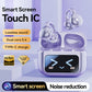 Bone Conduction Wireless Bluetooth Ear Clip Earphones with Touch Screen