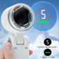 🌞Hot Sale 50% OFF🎁 ❄️Summer Savior A Hand-sized Hair Dryer💨5-Speed Foldable Handheld Fan Portable Design, Perfect Summer Companion!