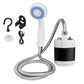 🚿Stay Fresh Outdoors✨Portable Camping Shower with Adjustable Flow