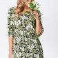 🔥Hot Sale 50% OFF🔥Women's Casual Floral Slim Half Sleeve Dresses