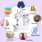 Electric sewing machine in mini format