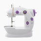 Electric sewing machine in mini format