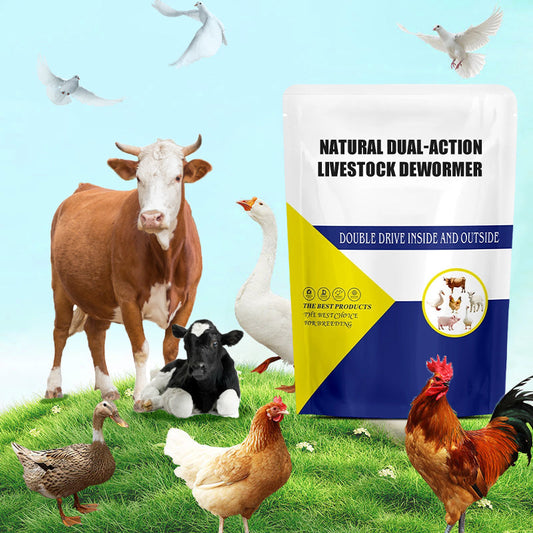 Desparasitante Natural de Acción Dual para Animales de Granja