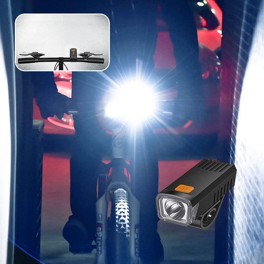 💡Waterproof Rechargeable Bike Headlight With Clip 🔥