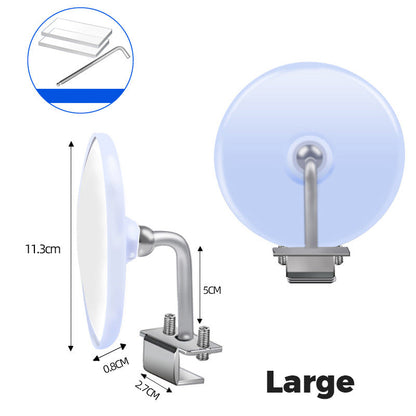 Espejos Retrovisores Laterales Universales 360° de Acero Inoxidable