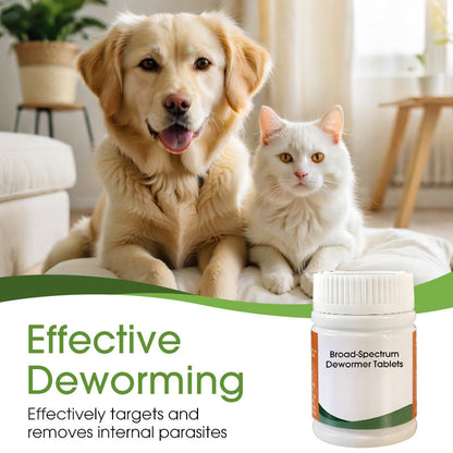 100 comprimidos antiparasitarios de amplio espectro