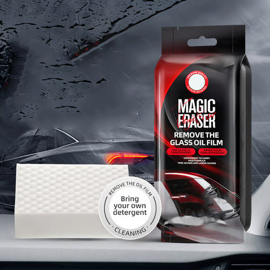 🚗 Magic Car Glass Cleaning Sponge | Crazy Friday + Christmas Double SALE | Streak-Free Film & Window Polish, Reusable & Waterproof | Ultimate Auto Detailing Gift 🎄✨