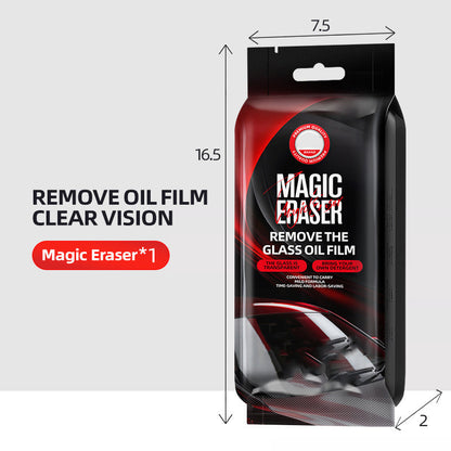 🚗 Magic Car Glass Cleaning Sponge | Crazy Friday + Christmas Double SALE | Streak-Free Film & Window Polish, Reusable & Waterproof | Ultimate Auto Detailing Gift 🎄✨