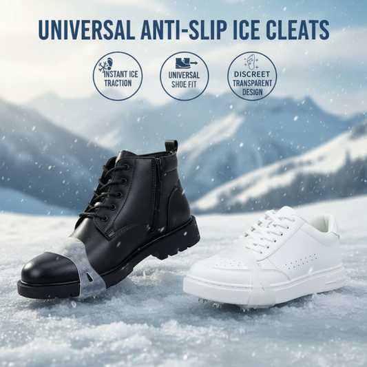 🎁2025 Limited Time Sale 50% Off🔥Universal 5-Tooth Ice Cleats for Shoes & Boots