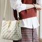 👜New Arrivals Hot Sale-Chic Elegant Quilted Bucket Bag for Women