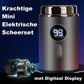 Men’s Powerful Mini Electric Shaver with Digital Display
