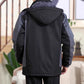 Storm-Resistant Men's Jacket with Detachable Hood