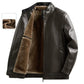 Men's Casual PU Leather Jacket