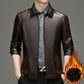 Men's Casual PU Leather Jacket