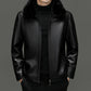 Men's Casual PU Leather Jacket