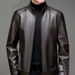 Men's Casual PU Leather Jacket