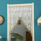 Lace Short Door Curtain with Tassels