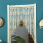 Lace Short Door Curtain with Tassels