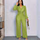Women’s Fashion Solid Color Wide Leg Jumpsuit