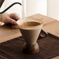 Vintage Coffee Mug with Wooden Handle & Saucer