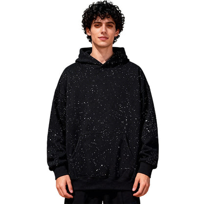 Comfortable Starry Sky Pullover Hoodie
